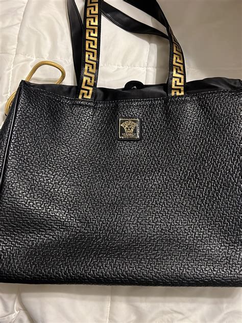 versace collection bucket bag|authentic Versace handbags.